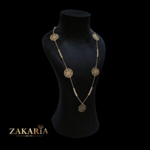 Collier sautoir en Or jaune 18k