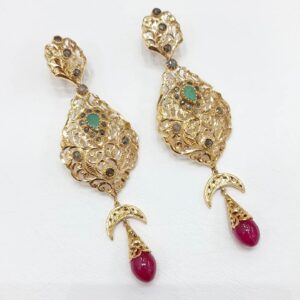 Boucles en Or rose en Beldi style